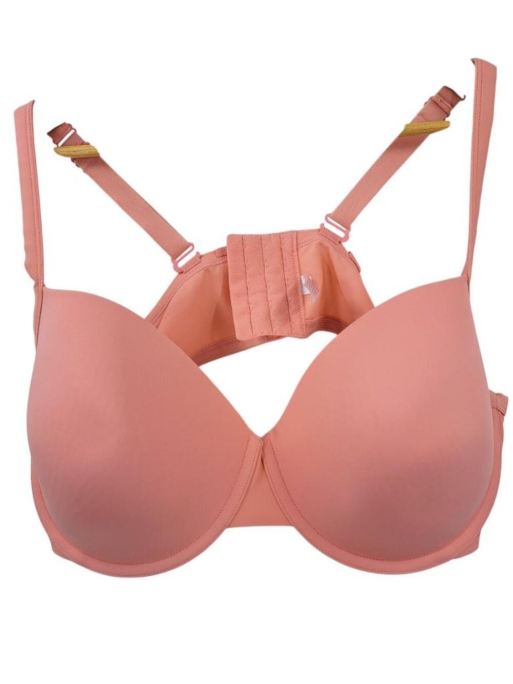 Cacique Peach Underwire Lightly Lined Full Coverage Bra Size 46DD Multiway